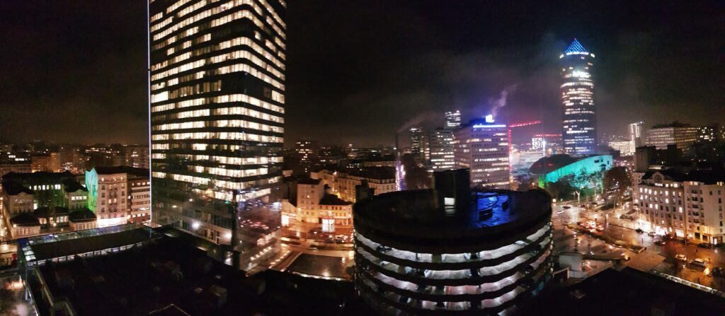 Le quartier des affaires de Lyon